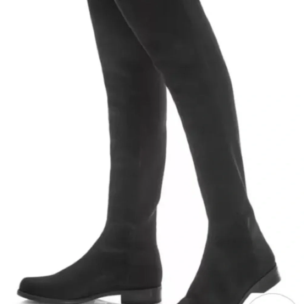 Antonio Melani Maurine Over The Knee Leather Socks Boots.